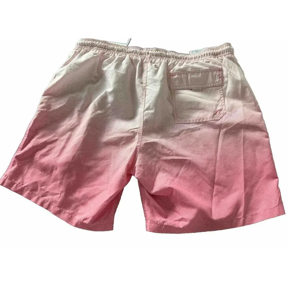 Calvin Klein Men's UPF 40+ Gradient Volley Swim Trunks,‎ Pink XXL NEW with tags